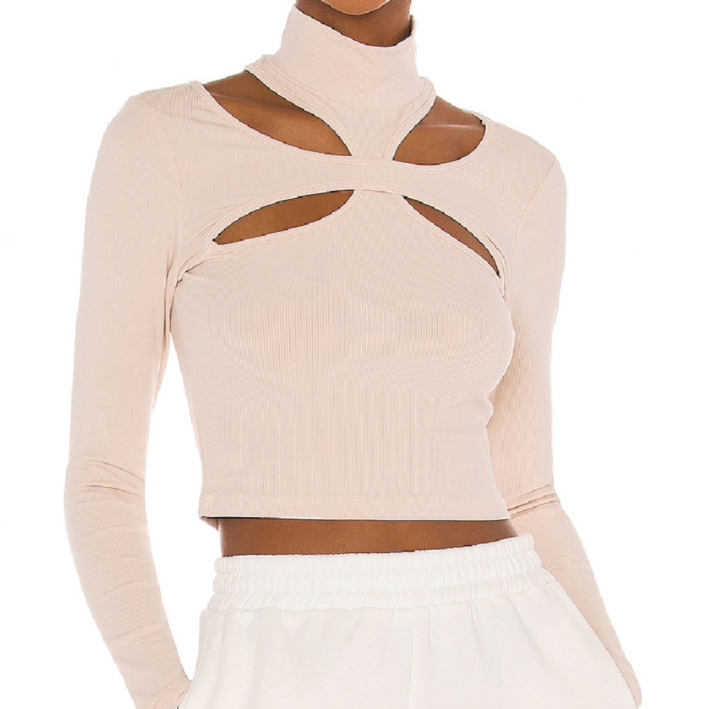 LONG SLEEVE Alyson Cut Out Top